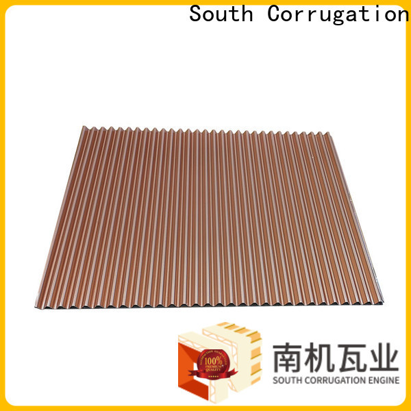 South Corrugation corrugated metal panels factory price for roof