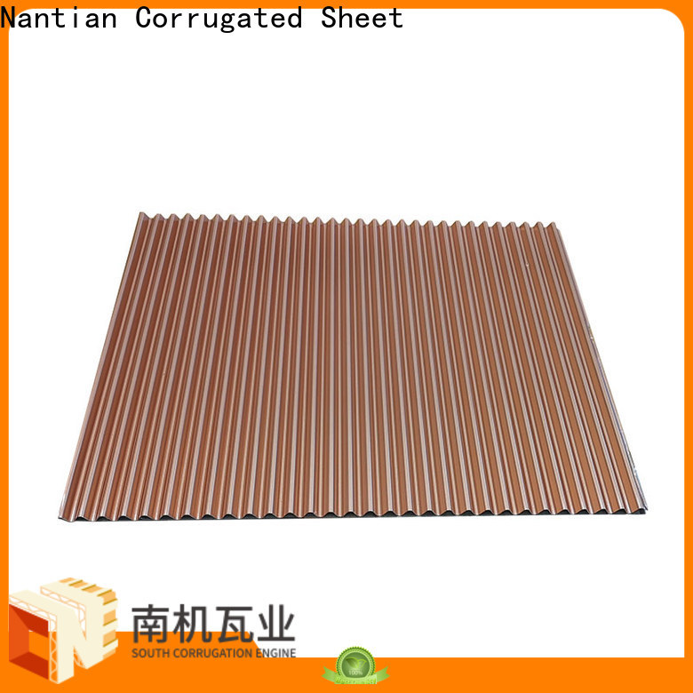 Professional corrugated aluminium sheet price factory for mobile construction