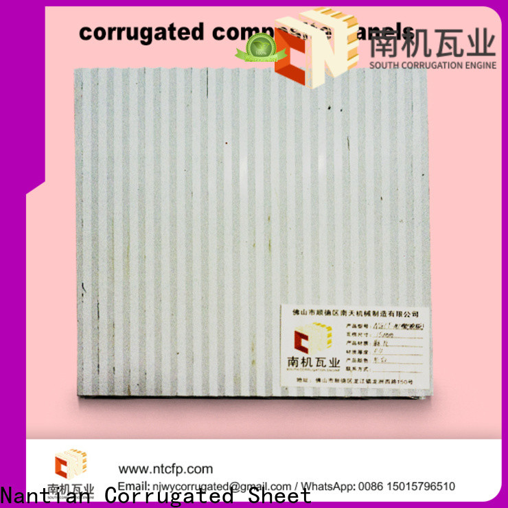 South Corrugation aluminum composite sheet for roof