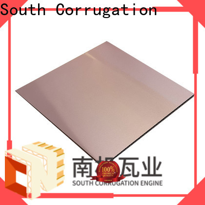 South Corrugation aluminium corrugated sheet price factory price for mobile construction