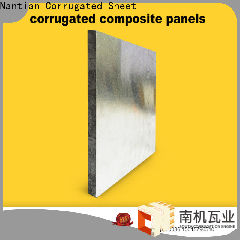 South Corrugation mirror polished aluminium sheet price for roof