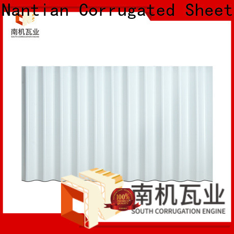 South Corrugation corrugated metal fence panels price vendor for roof