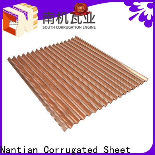 Customized corrugated metal sheets wholesale for wall