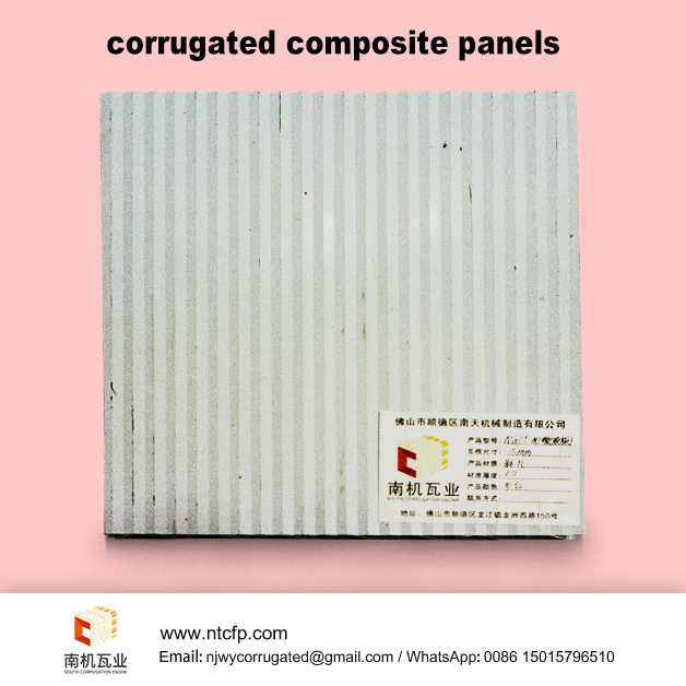 corrugated aluminum composite panels