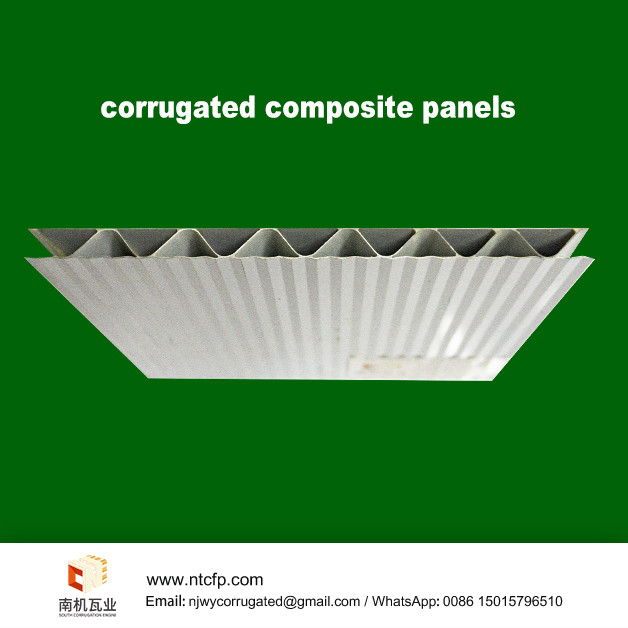 Light weight Aluminum Corrugated composite panel